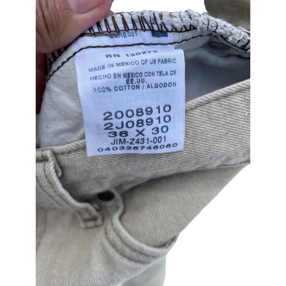 LEE REGULAR FIT 36 x 30 men’s khaki pants Straight Pants - Picture 14 of 15